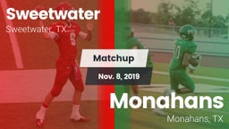 Matchup: Sweetwater High vs. Monahans  2019