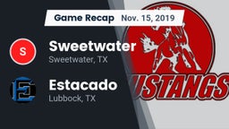 Recap: Sweetwater  vs. Estacado  2019
