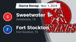 Recap: Sweetwater  vs. Fort Stockton  2019
