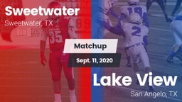 Matchup: Sweetwater High vs. Lake View  2020