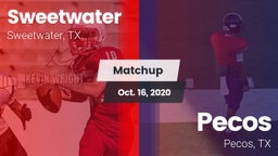 Matchup: Sweetwater High vs. Pecos  2020