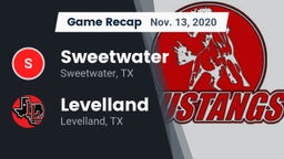 Recap: Sweetwater  vs. Levelland  2020