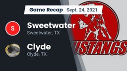 Recap: Sweetwater  vs. Clyde  2021