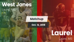 Matchup: West Jones High vs. Laurel  2018