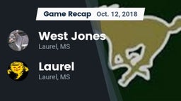 Recap: West Jones  vs. Laurel  2018