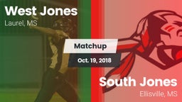 Matchup: West Jones High vs. South Jones  2018