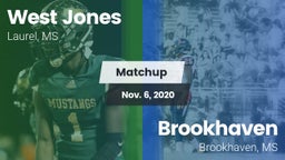 Matchup: West Jones High vs. Brookhaven  2020