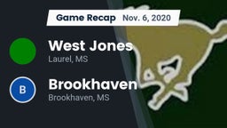 Recap: West Jones  vs. Brookhaven  2020