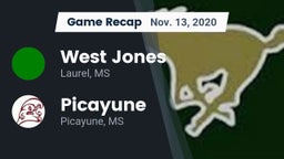 Recap: West Jones  vs. Picayune  2020