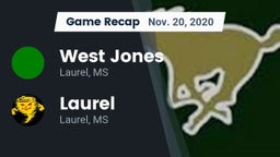 Recap: West Jones  vs. Laurel  2020