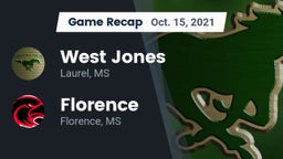 Recap: West Jones  vs. Florence  2021