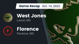 Recap: West Jones  vs. Florence  2022