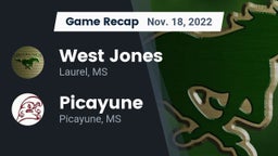 Recap: West Jones  vs. Picayune  2022