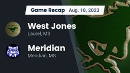 Recap: West Jones  vs. Meridian  2023