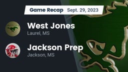 Recap: West Jones  vs. Jackson Prep  2023
