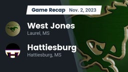 Recap: West Jones  vs. Hattiesburg  2023