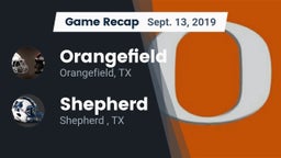 Recap: Orangefield  vs. Shepherd  2019