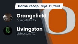 Recap: Orangefield  vs. Livingston  2020