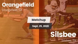 Matchup: Orangefield High vs. Silsbee  2020