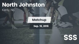 Matchup: North Johnston High vs. SSS 2016