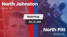 Matchup: North Johnston High vs. North Pitt  2016