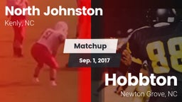 Matchup: North Johnston High vs. Hobbton  2017