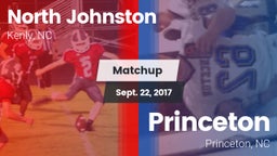 Matchup: North Johnston High vs. Princeton  2017