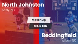 Matchup: North Johnston High vs. Beddingfield  2017