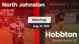 Matchup: North Johnston High vs. Hobbton  2018