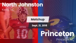 Matchup: North Johnston High vs. Princeton  2018