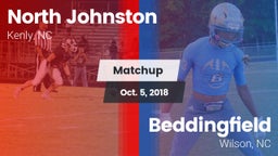 Matchup: North Johnston High vs. Beddingfield  2018