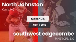 Matchup: North Johnston High vs. southwest edgecombe  2019