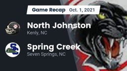 Recap: North Johnston  vs. Spring Creek  2021