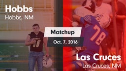 Matchup: Hobbs  vs. Las Cruces  2016