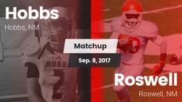 Matchup: Hobbs  vs. Roswell  2017