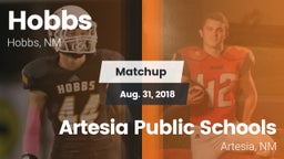 Matchup: Hobbs  vs. Artesia Public Schools 2018