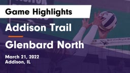 Addison Trail  vs Glenbard North  Game Highlights - March 21, 2022