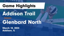 Addison Trail  vs Glenbard North  Game Highlights - March 18, 2024