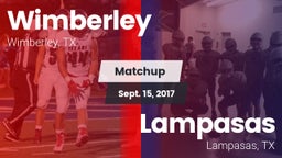 Matchup: Wimberley High vs. Lampasas  2017