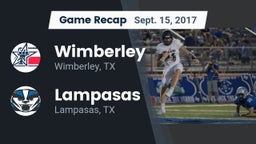 Recap: Wimberley  vs. Lampasas  2017