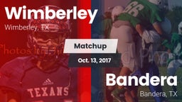 Matchup: Wimberley High vs. Bandera  2017