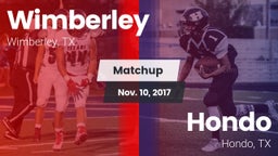 Matchup: Wimberley High vs. Hondo  2017