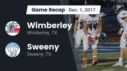 Recap: Wimberley  vs. Sweeny  2017