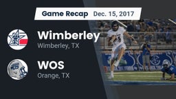 Recap: Wimberley  vs. WOS 2017