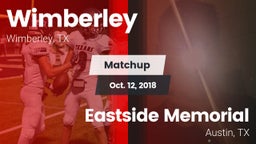 Matchup: Wimberley High vs. Eastside Memorial  2018