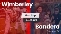 Matchup: Wimberley High vs. Bandera  2018
