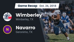 Recap: Wimberley  vs. Navarro  2018