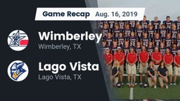 Recap: Wimberley  vs. Lago Vista  2019