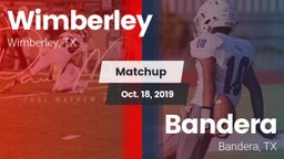 Matchup: Wimberley High vs. Bandera  2019