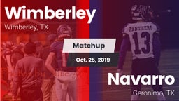Matchup: Wimberley High vs. Navarro  2019